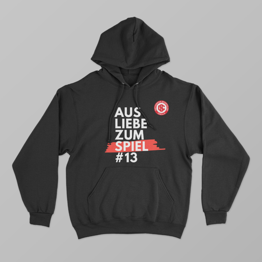 Aus Liebe zum Spiel – Unisex Hoodie Gettorfer SC