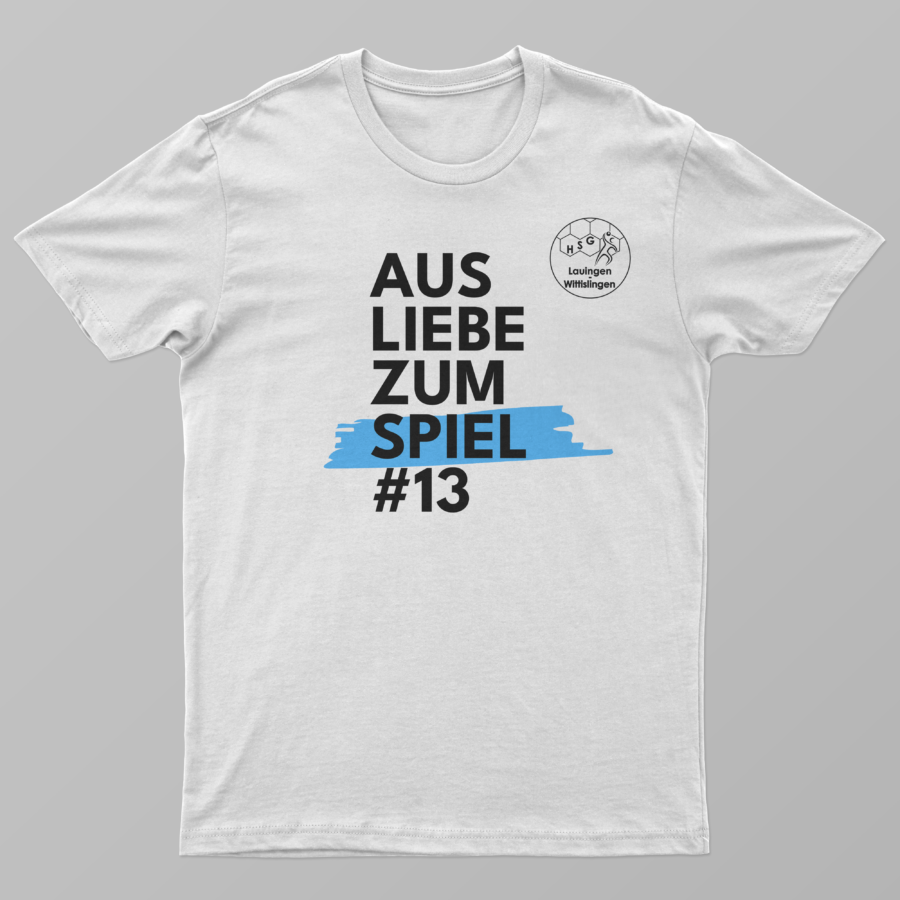 Aus Liebe zum Spiel – Unisex Tshirt Kids HSG Lauingen-Wittislingen