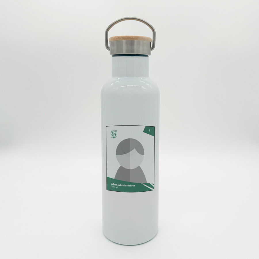 Trinkflasche mit Bambusdeckel – SG Telgte