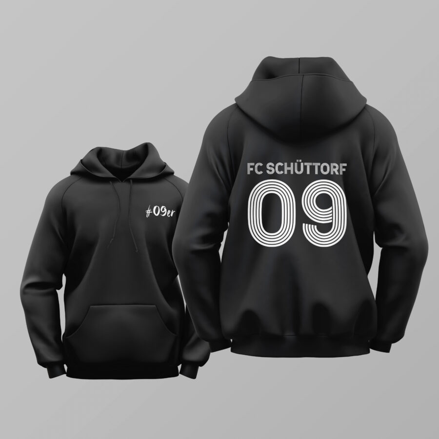 Hoodie Trikotschrift FC 09