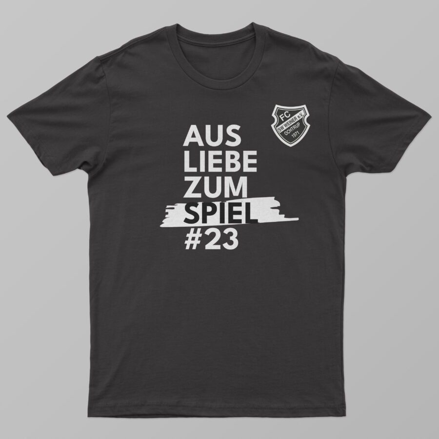 Aus Liebe zum Spiel – Tshirt FC SW Weiner