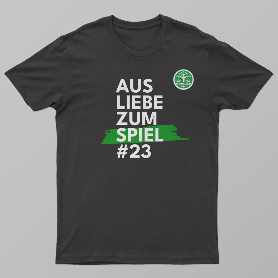 Aus Liebe zum Spiel – Tshirt FC Olympia Bocholt