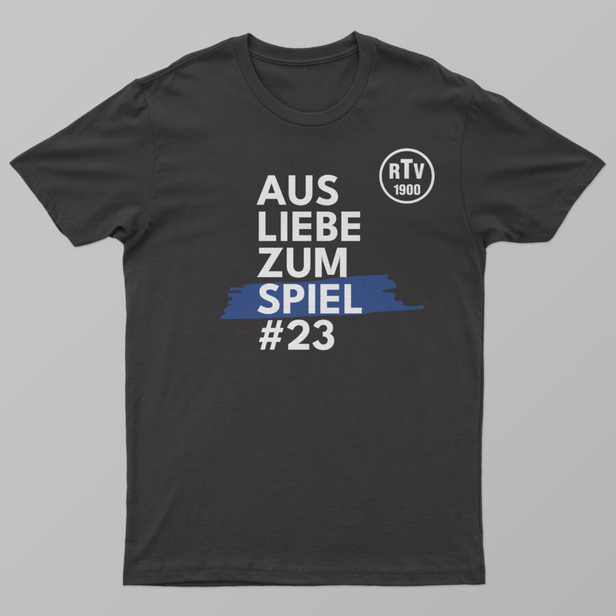 Aus Liebe zum Spiel – Tshirt Rumelner TV