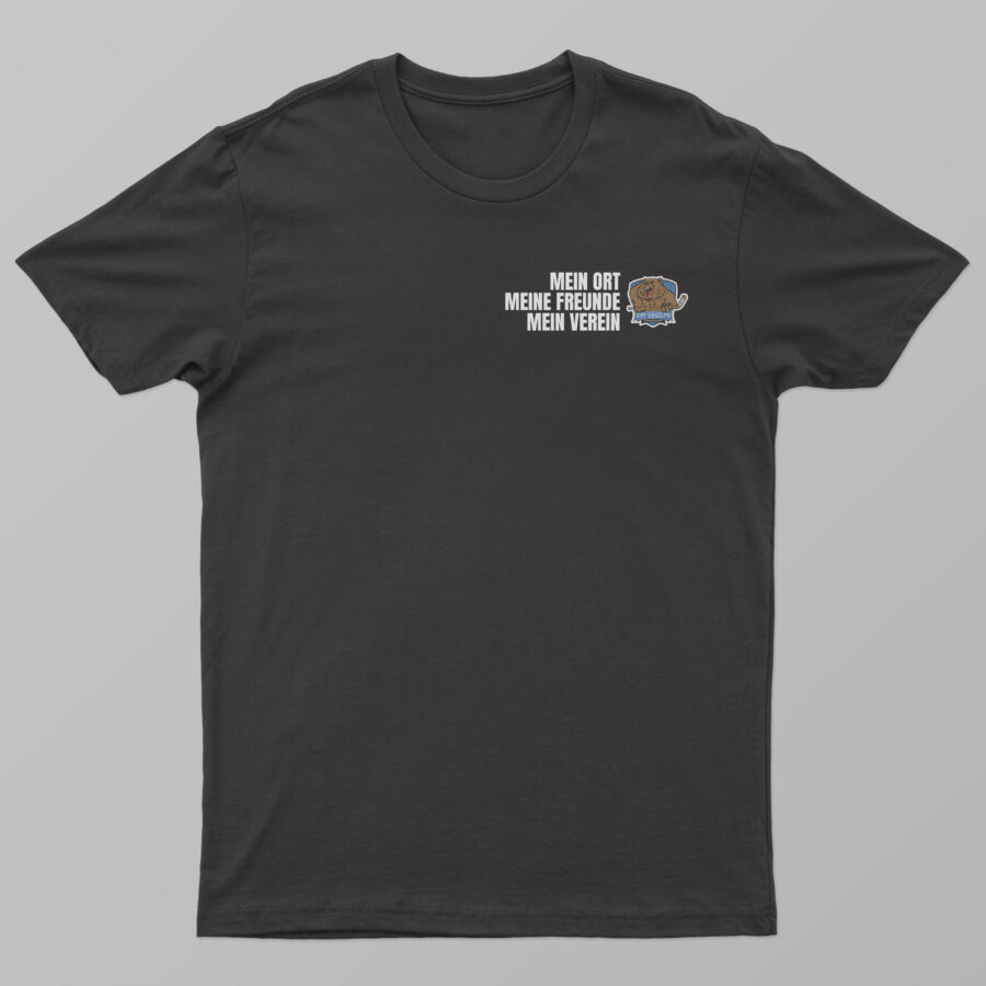 Mein Ort Meine Freunde Mein Verein –   Tshirt ESV Grizzlys Bergkamen